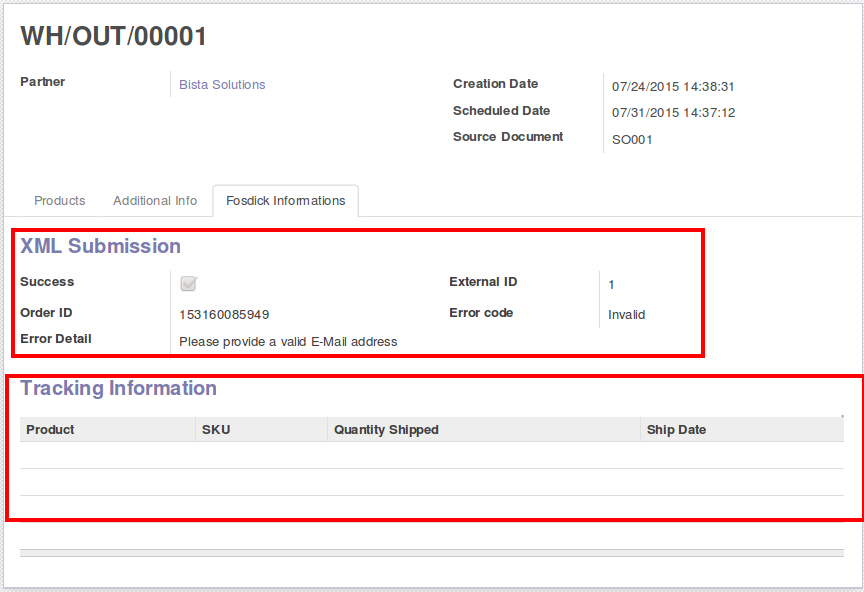 Fosdick-odoo-connector